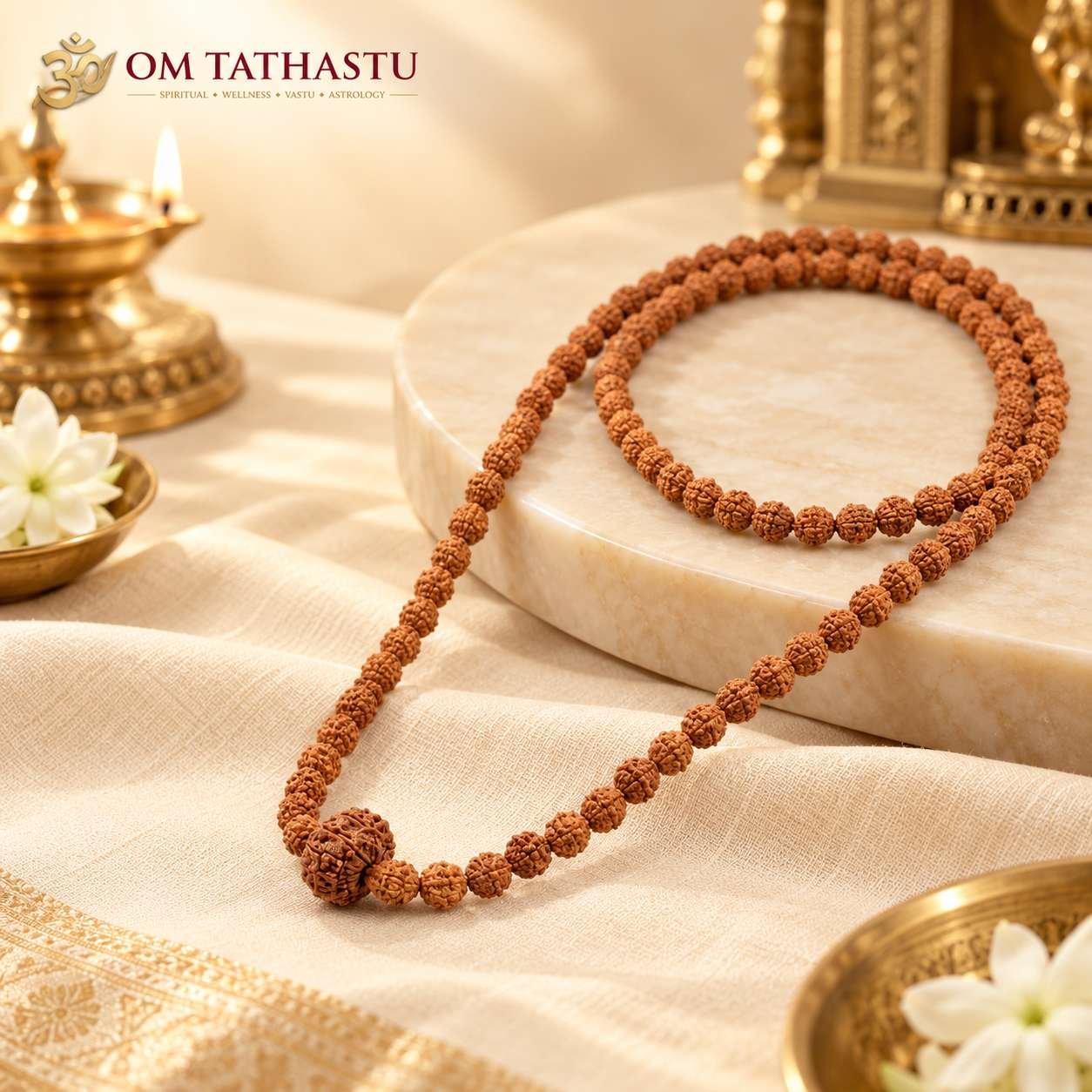 11 Mukhi Rudraksha in 5 Mukhi Mala