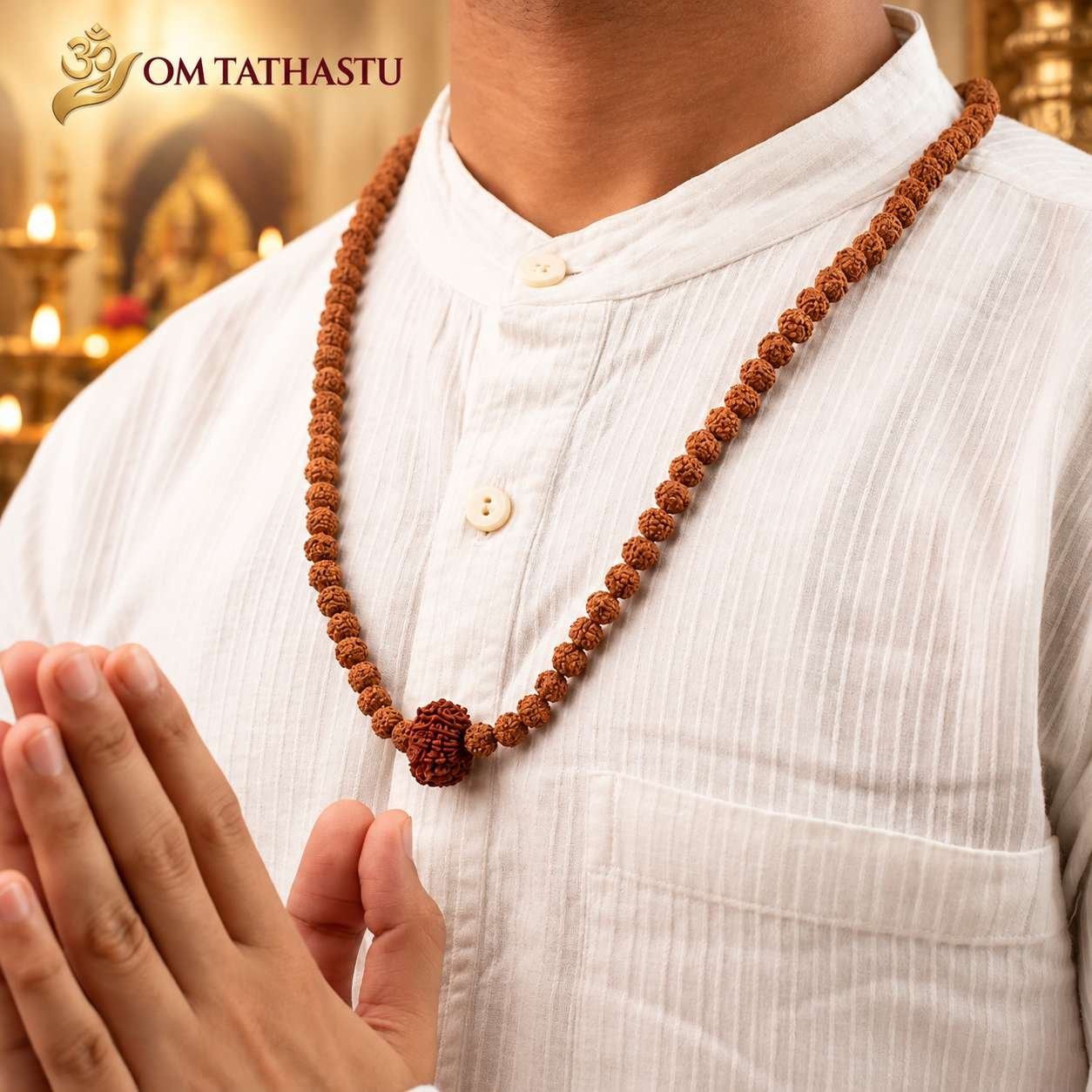 12 Mukhi Rudraksha in 5 Mukhi Mala - Image 6