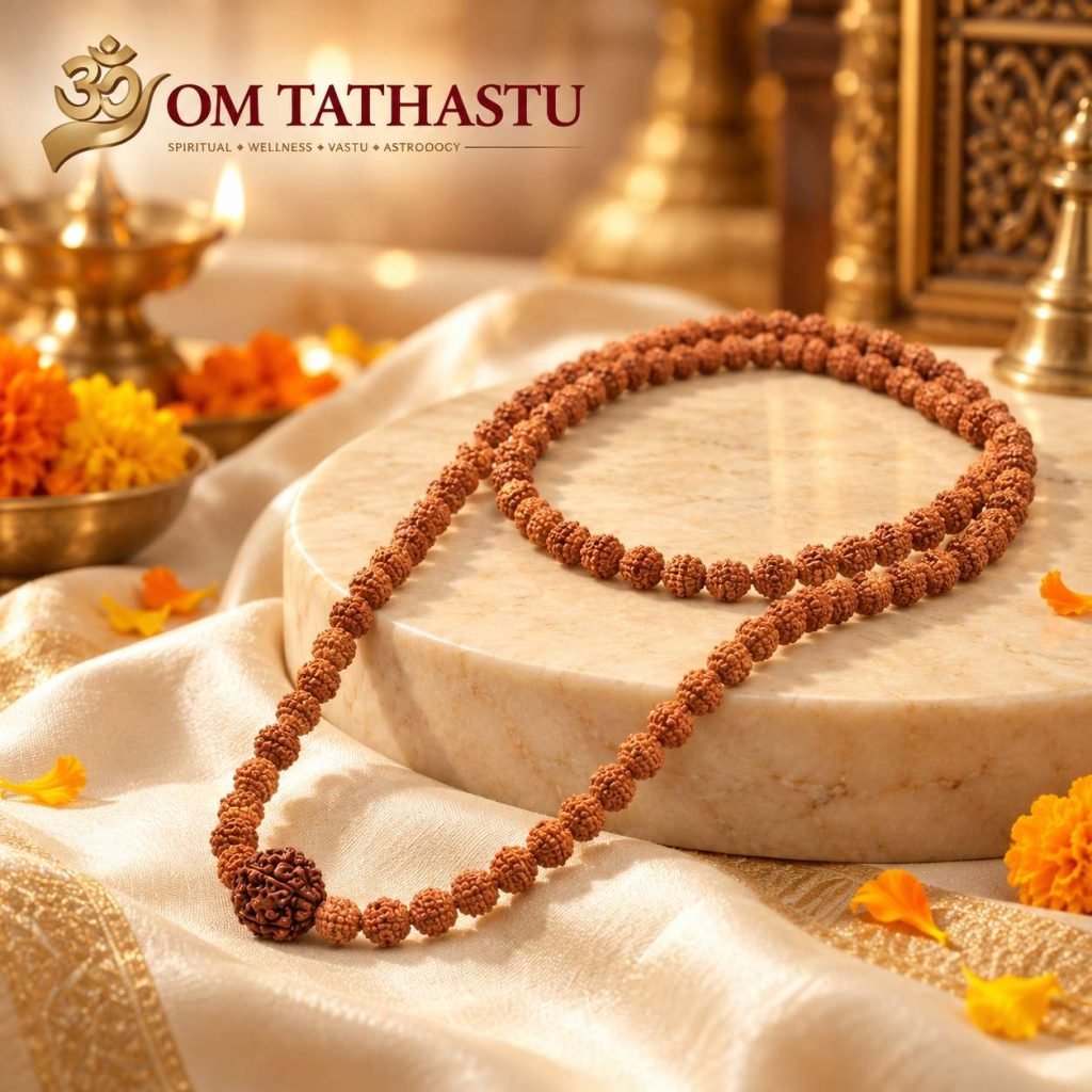6 Mukhi Rudraksha in 5 Mukhi Mala
