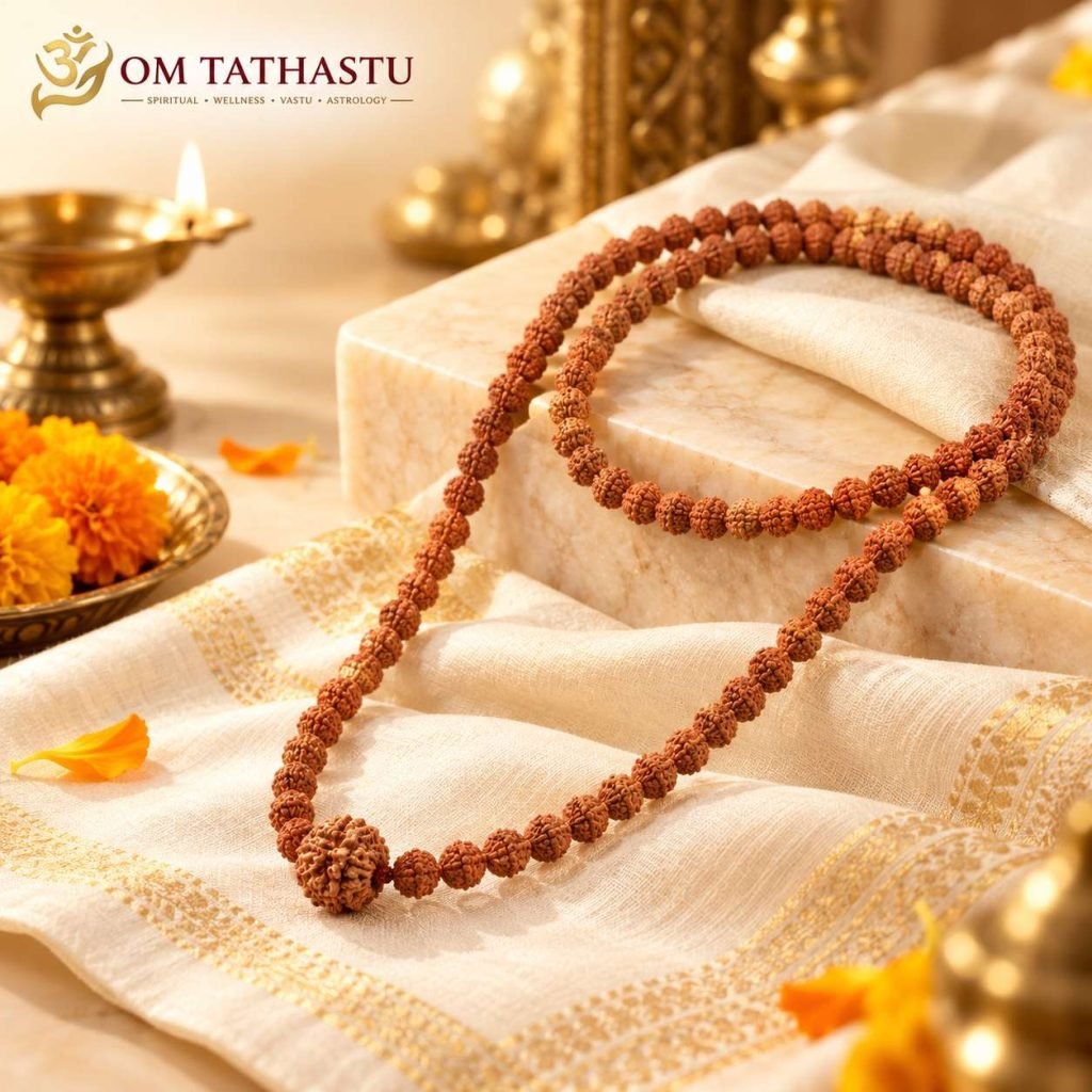 8 Mukhi Rudraksha in 5 Mukhi Mala