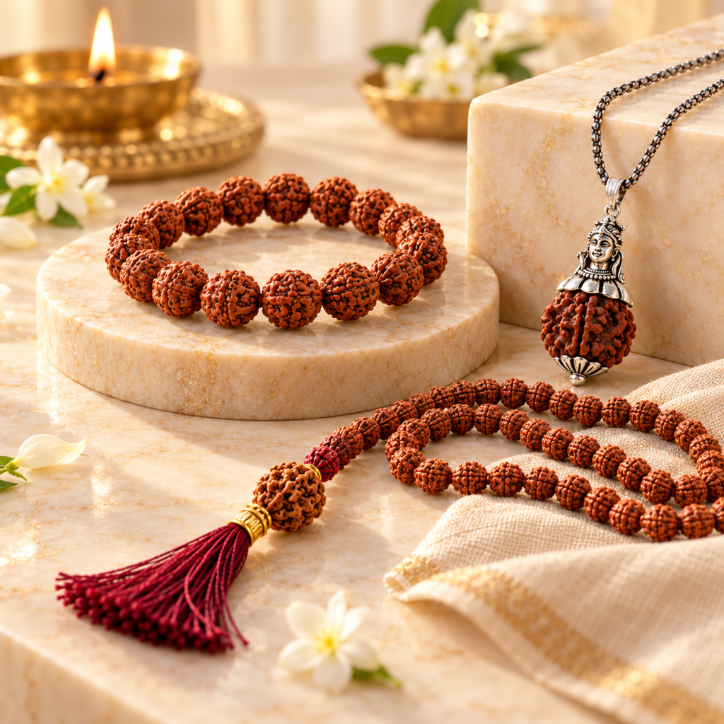 7 Mukhi & Rudraksha