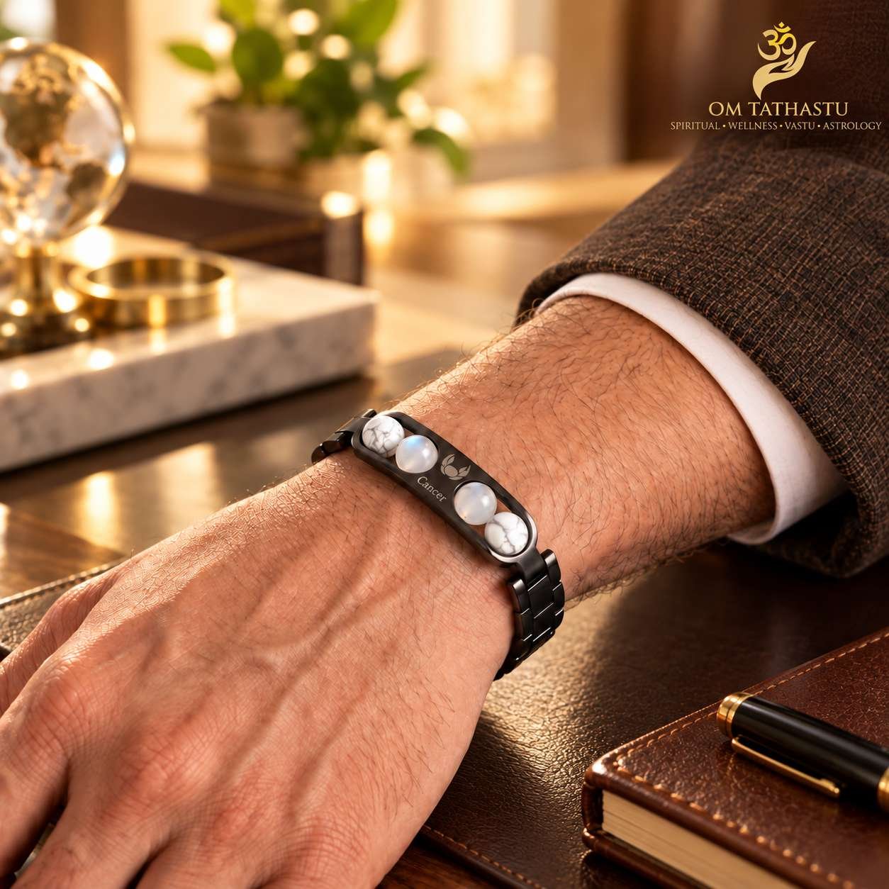 Cancer Metal Zodiac Bracelet - Image 4