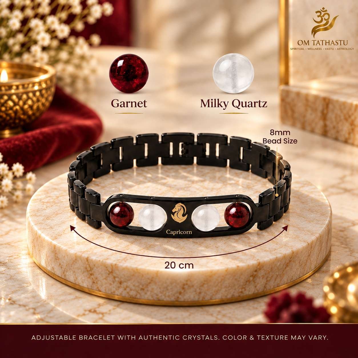 Capricorn Metal Zodiac Bracelet - Image 2