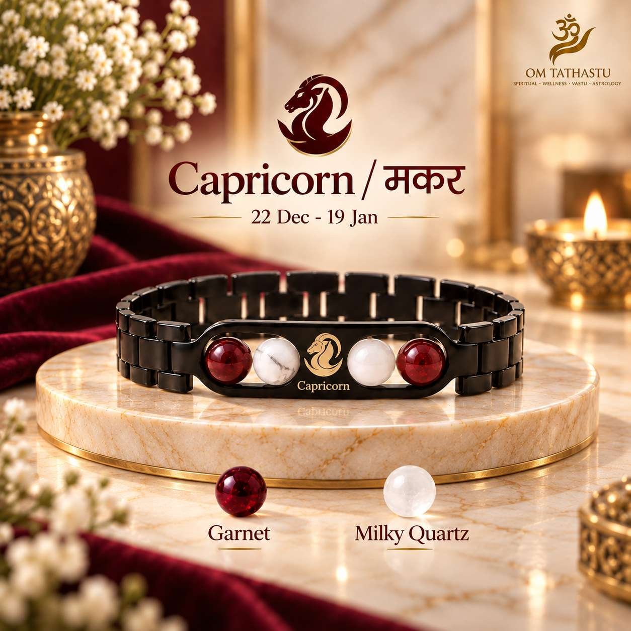 Capricorn Metal Zodiac Bracelet - Image 6