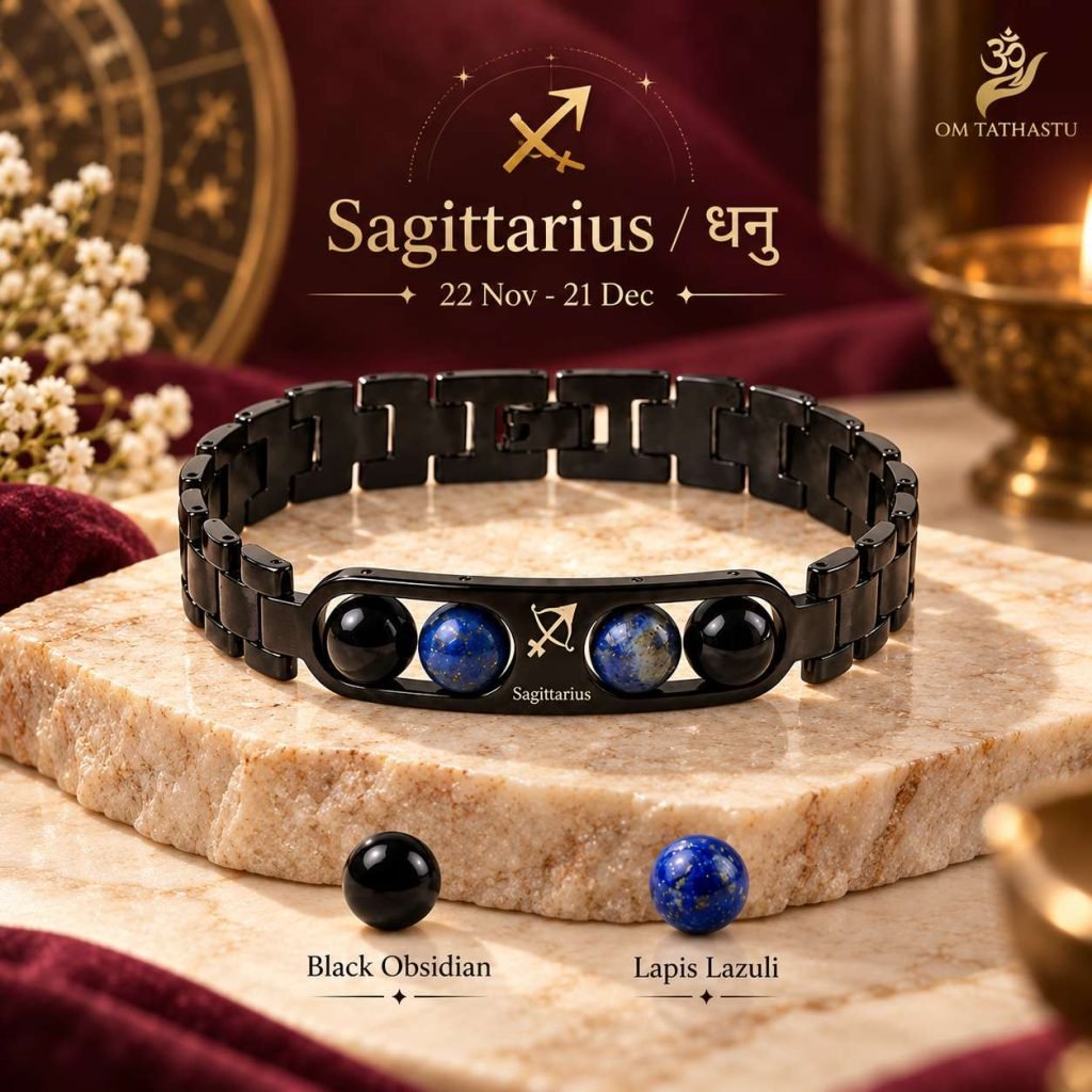 Sagittarius Metal Zodiac Bracelet