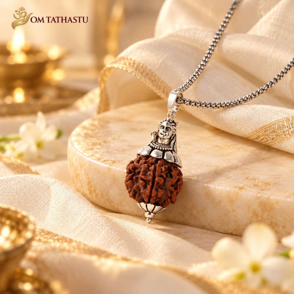 Adiyogi Shiv 7 Mukhi Rudraksha Pendant