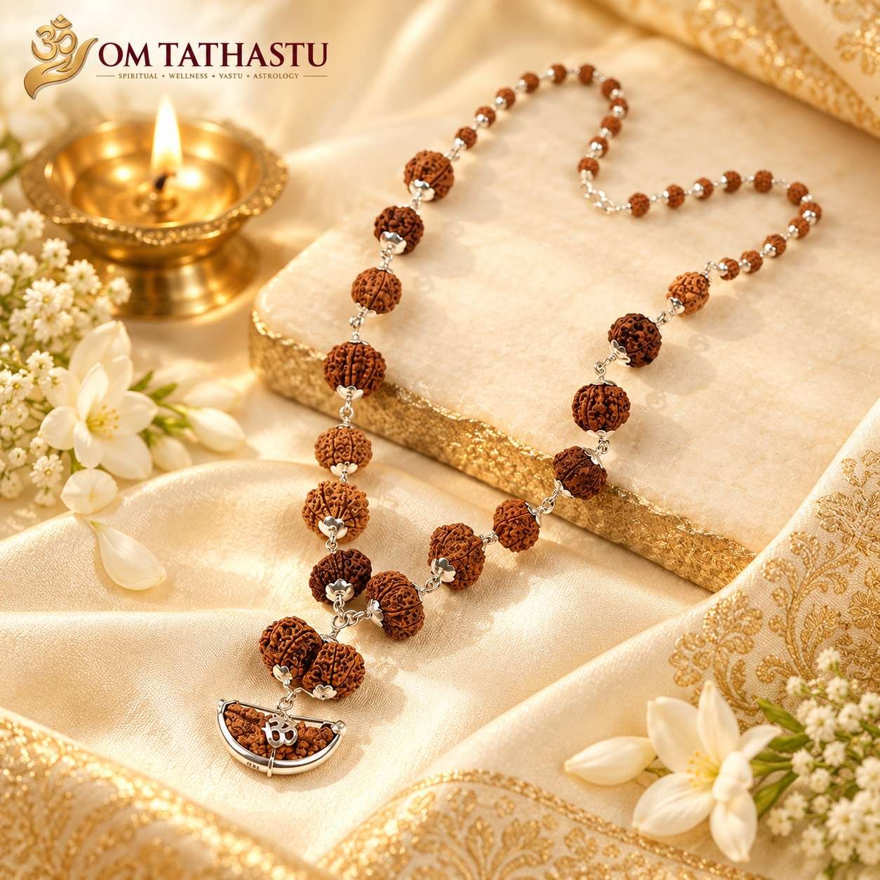 1 to 14 Siddh Mukhi Rudraksha Mala