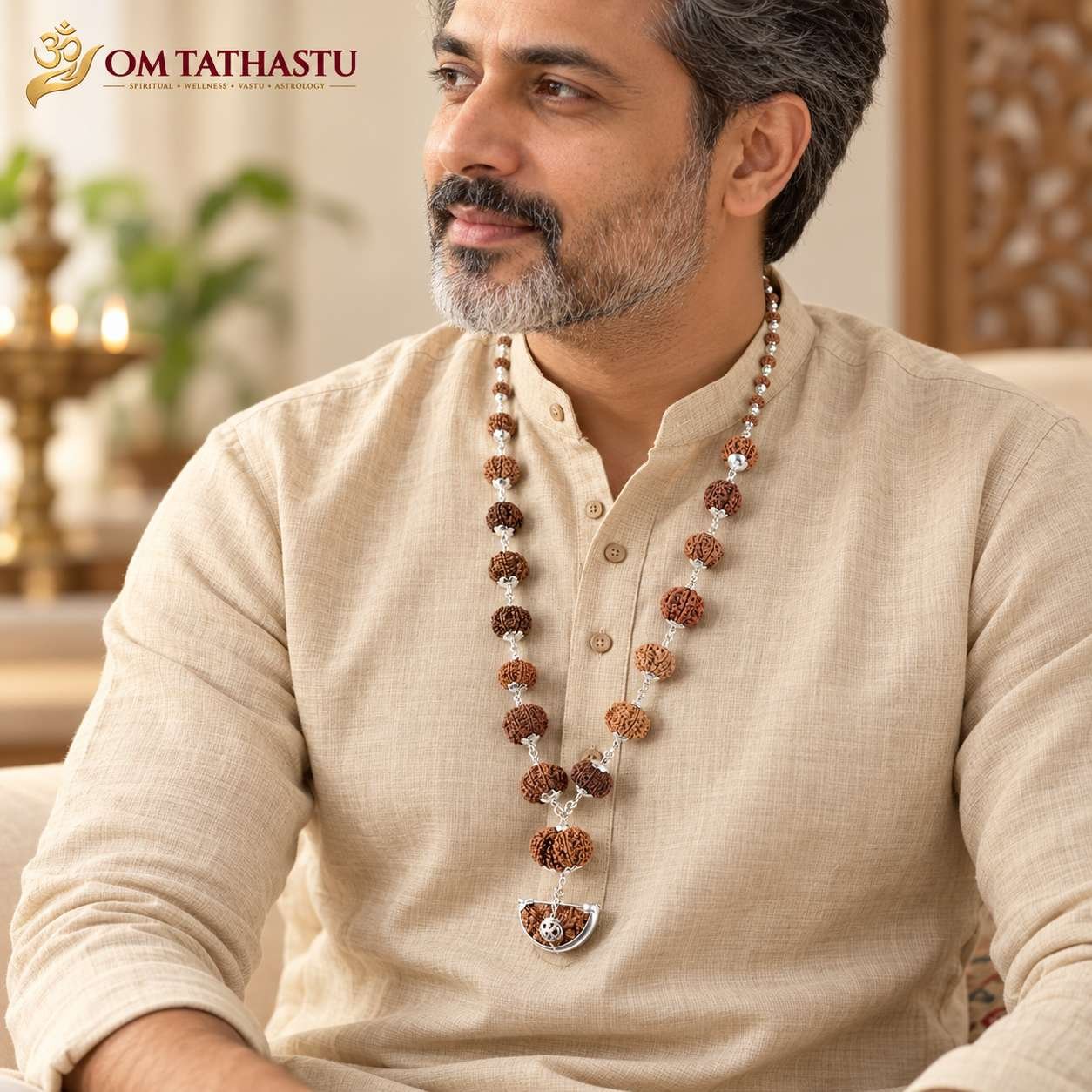 1 to 14 Siddh Mukhi Rudraksha Mala - Image 6